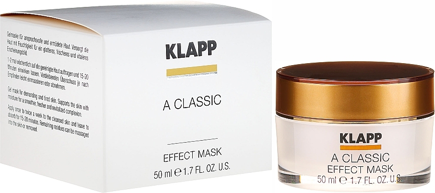 Face Effect-Mask - Klapp A Classic Effect Mask — photo N1