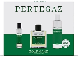 Saphir Parfums Pertegaz Gourmand - Set (edt/100ml + edt/30ml + sh/gel/200ml) — photo N1