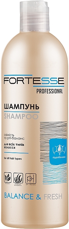 Balancing Shampoo - Fortesse Professional Balance & Fresh Shampoo — photo N1