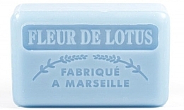 Fragrances, Perfumes, Cosmetics Marseille Soap "Lotus Flower" - Foufour Savonnette Marseillaise Fleur De Lotus