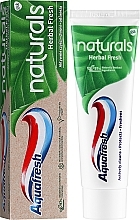 Herbal Freshness Toothpaste - Aquafresh Naturals Herbal Fresh — photo N2