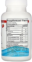 Dietary Supplement "Omega 3", with strawberry flavor, 830 mg - Nordic Naturals DHA Strawberry — photo N2