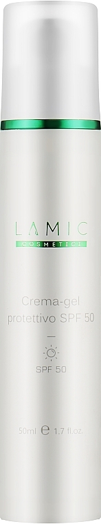 Facial Sunscreen Gel - Lamic Cosmetici Crema-Gel SPF 50 — photo N2