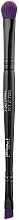 Double-Ended Makeup Brush, BSM-03 - Lady Victory — photo N1