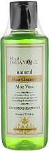 Fragrances, Perfumes, Cosmetics Natural Herbal Ayurvedic Shampoo "Aloe Vera" - Khadi Organique Hair Cleanser Aloe Vera