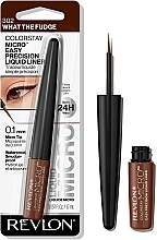 Liquid Eyeliner - Revlon ColorStay Micro Easy Precision Liquid Eyeliner — photo N4