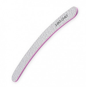 Zebra Banana Nail File, 180/240 - Deni Carte — photo N2