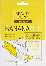 Sheet Mask - Beauty Derm Banana Milk Face Mask — photo N4