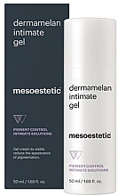 Fragrances, Perfumes, Cosmetics Intimate Depigmenting Gel Cream - Mesoestetic Dermamelan Intimate Depigmenting Gel-Cream For Genital Areas