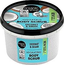 Coconut Body Scrub - Organic Shop Hydrating Body Scrub Coconut & Sugar — photo N1