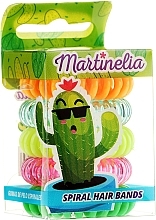 Fragrances, Perfumes, Cosmetics Hair Ties "Cactus", 5 pcs - Martinelia