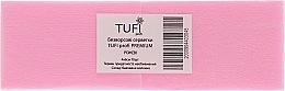 Thick Lint-Free Wipes, 4x6cm, 70 pcs, pink - Tufi Profi Premium — photo N1