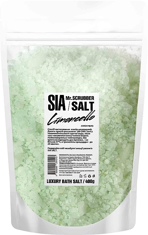 Bath Salt - Mr.Scrubber Sia Limoncello — photo N1