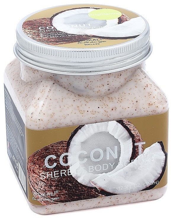 Coconut Body Scrub - Wokali Sherbet Body Scrub Coconut — photo N5