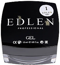 Fragrances, Perfumes, Cosmetics Nail Builder Gel, 15 ml - Edlen Professional Builder Gel