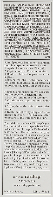 Moisturizing Body Cream - Sisley Restorative Body Cream Hydrating Skin Care — photo N3