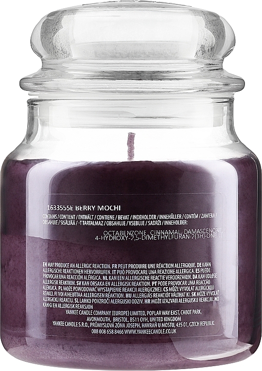 Scented Candle in Jar - Yankee Candle Berry Mochi Candle — photo N18