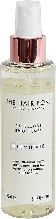 Illuminate Hair Spray - The Hair Boss The Blonde Brightener Spray — photo N3