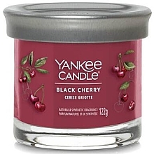 Scented Candle in Glass 'Black Cherry' - Yankee Candle Singnature — photo N2