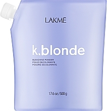 ブリーチング パウダー - Lakme K.Blonde Bleaching Powder	 — photo N1