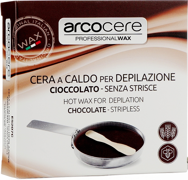 Epilation Set with Bow, chocolate - Arcocere Professional Wax Chocolate — photo N7