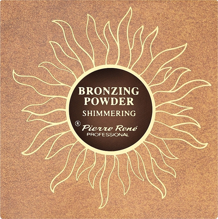 Bronzing Powder - Pierre Rene Shimmering Bronzing Powder — photo N2