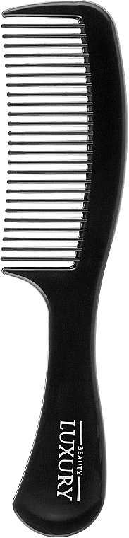 Comb, HC-2011, black - Beauty LUXURY — photo N1