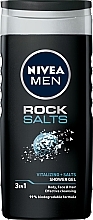 Fragrances, Perfumes, Cosmetics Shower Gel - NIVEA Man Rock Salt Shower Gel