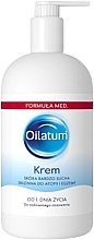 Fragrances, Perfumes, Cosmetics Cream for Dry & Atopic Skin with Dispenser - Oilatum Formula MED