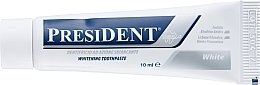 Fragrances, Perfumes, Cosmetics White Clinical Toothpaste - PresiDENT (mini size)