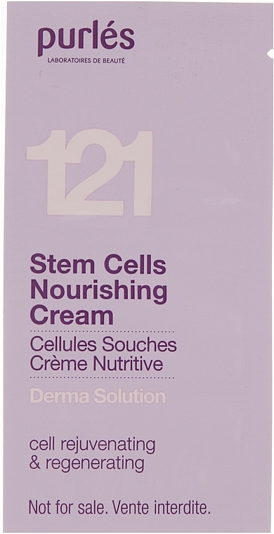 Plant Stem Cells Cream - Purles 121 Stem Cells Nourishing Cream (sample) — photo N4