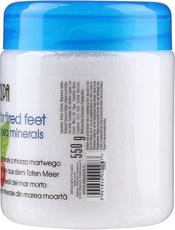 Bath Salt for Tired Feet - BingoSpa Salt for Tired Feet — photo N2