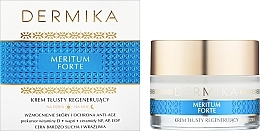 Regenerating Face Cream for Extra Dry & Sensitive Skin - Dermika Meritum Forte — photo N27