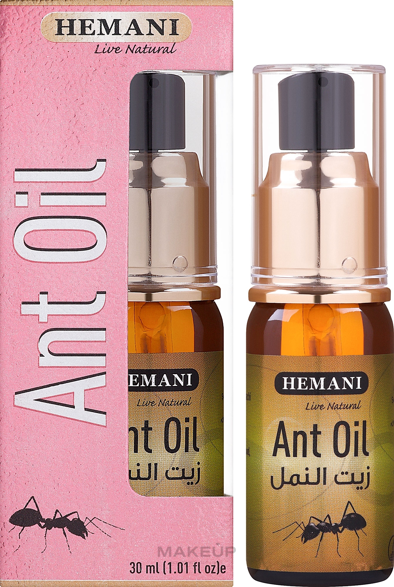 Ant Oil for Unwanted Hair Removal - Hemani Ant Oil — photo 30 ml