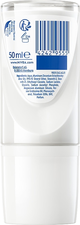 Roll-On Deodorant - Nivea Derma Dry Control Maximum Antiperspirant — photo N2