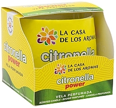 Scented Candle - La Casa De Los Aromas Citronela Power — photo N1