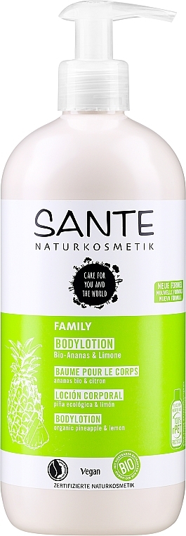 Pineapple & Lemon Body Lotion - Sante Body Lotion  — photo N2