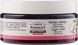 Sugar Scrub "Muscat Rose and Green Tea" - Green Pharmacy — photo N1