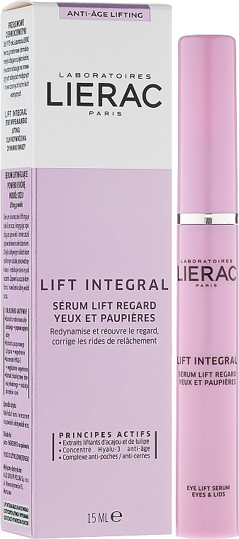 Lifting Serum for Eye and Lids - Lierac Lift Integral Eye Lift Serum For Eyes & Lids — photo N7