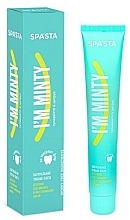 Fragrances, Perfumes, Cosmetics Natural Toothpaste "Gentle Whitening & Enamel Repair" - Spasta I Am Minty Toothpaste