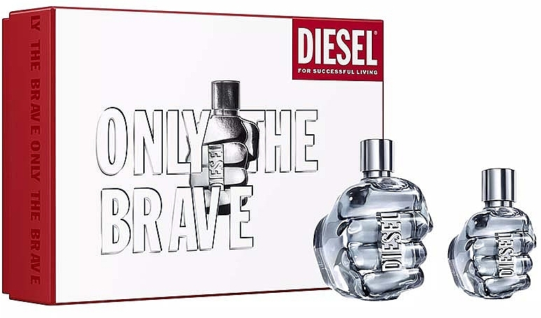 Diesel Only The Brave - Set (edt/125ml + edt/35ml) — photo N1