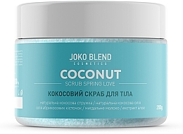 Fragrances, Perfumes, Cosmetics Coconut Body Scrub - Joko Blend Spring Love Coconut Scrub