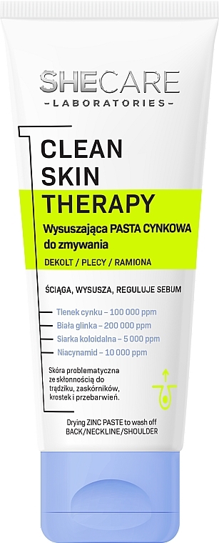 Zinc Body Paste - SheCare Clean Skin Therapy — photo N1