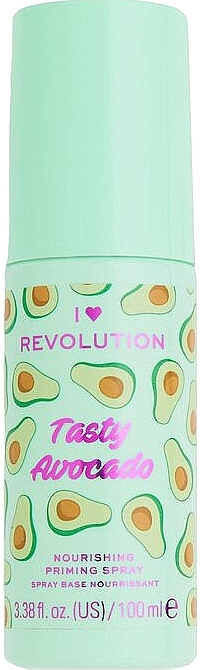 Nourishing Primer - I Heart Revolution Tasty Avocado Nourishing Priming Spray — photo N1