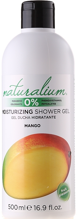 Nourishing Shower Gel Cream "Mango" - Naturalium Bath And Shower Gel Mango — photo N1