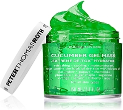 Cucumber Gel Mask - Peter Thomas Roth Cucumber Gel Mask Extreme De-Tox Hydrator — photo N2