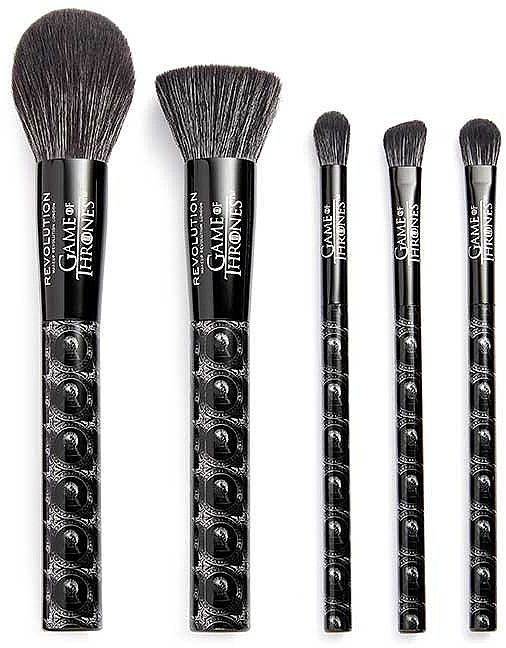 Makeup Brush Set - Makeup Revolution X Game of Thrones 3 Eyed Raven Eye Brush Set — photo N2