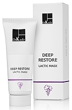 Fragrances, Perfumes, Cosmetics Lactic Face Mask - Dr. Kadir Deep Restore Lactic Mask