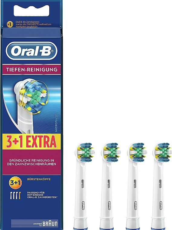 Electric Toothbrush Head, 4 pcs - Oral-B Tiefen-Reinigung — photo N14