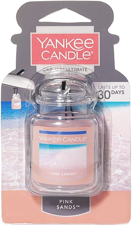 Gel Car Jar - Yankee Candle Car Jar Ultimate Pink Sands — photo N3